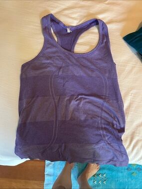 lululemon athletica Purple Seamless Racerback Tank
